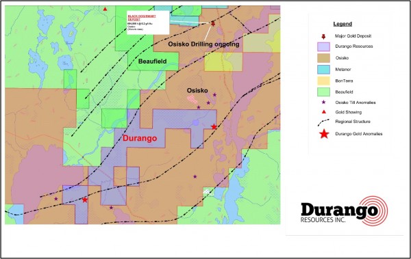 Durango - 021317 Map