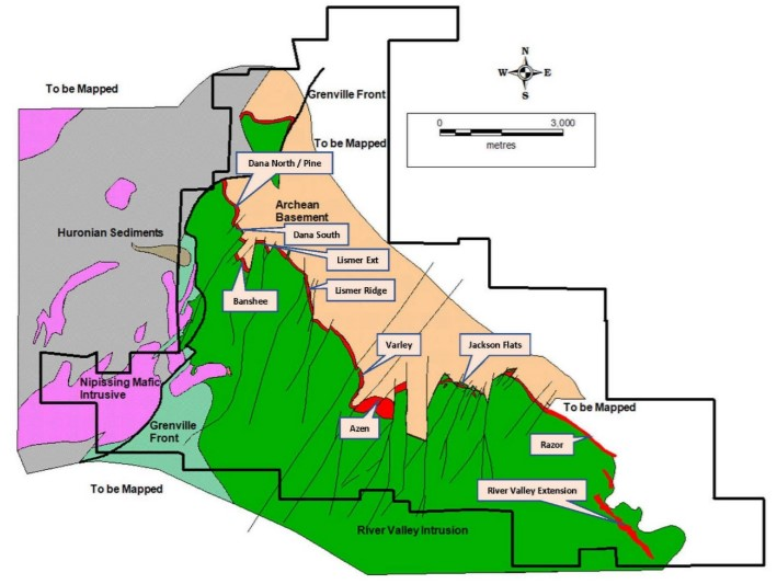 New Age Metals $NAM.ca Announces 4,626,250 PdEq Ounces, With 2,713,933 Ounces in Inferred NI 43-101 Update River Valley Platinum Group Metal Deposit, Sudbury $WG.ca $XTM.ca $WM.ca $PDL.ca $GLEN
