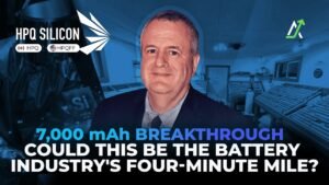 HPQ Silicon's 7,000 mAh Breakthrough - Could This Be The Battery Industry's Four-Minute Mile?