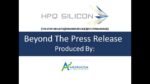 INTERVIEW: $HPQ.ca Discusses  PUREVAP Conversion of Low Purity Quartz Into 4N+ Silicon Metal