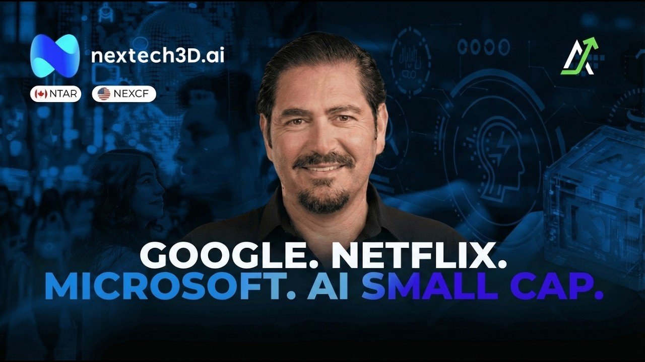 Nextech3D.ai Reports 59% Q3 YoY Revenue Growth as AI First Model Gains Traction With Google and Netflix Among Clients