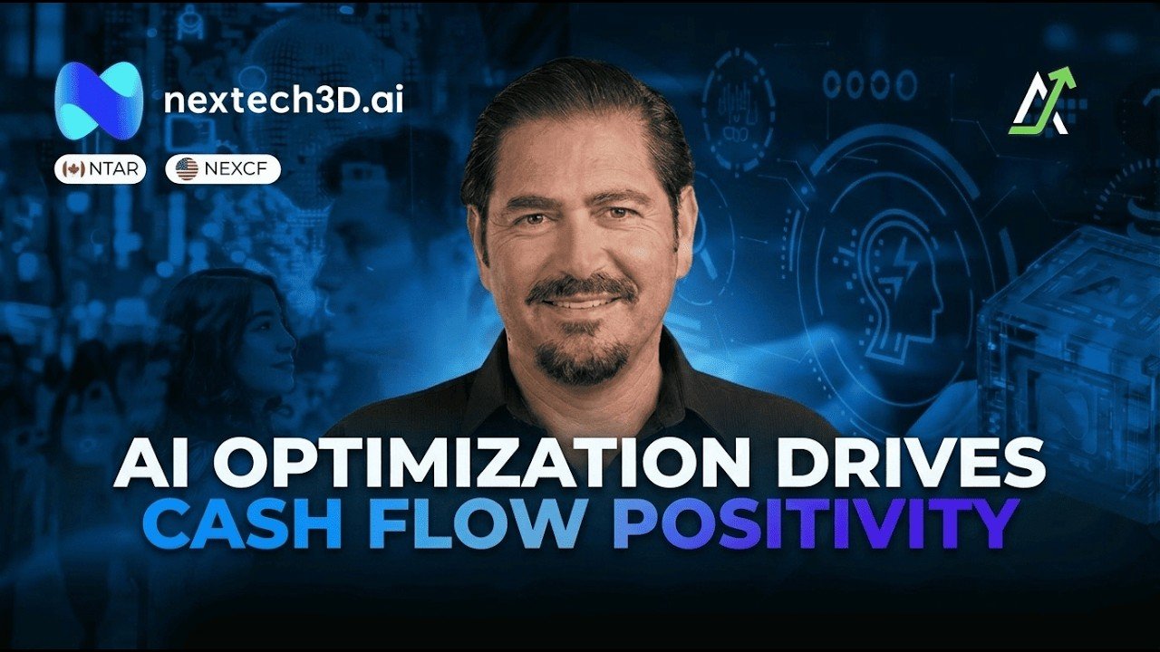 Nextech3D.ai's Cash Flow Positive Moment - How AI Optimization Is Lowering Costs and Opening the Door to Scale Nextech3D.ai's Cash Flow Positive Moment - How AI Optimization Is Lowering Costs and Opening the Door to Scale